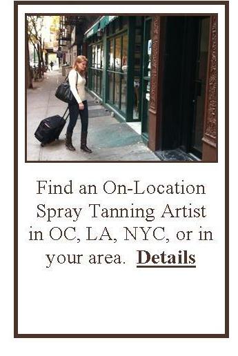 Victoria's Secret Fashion Show Spray Tanning